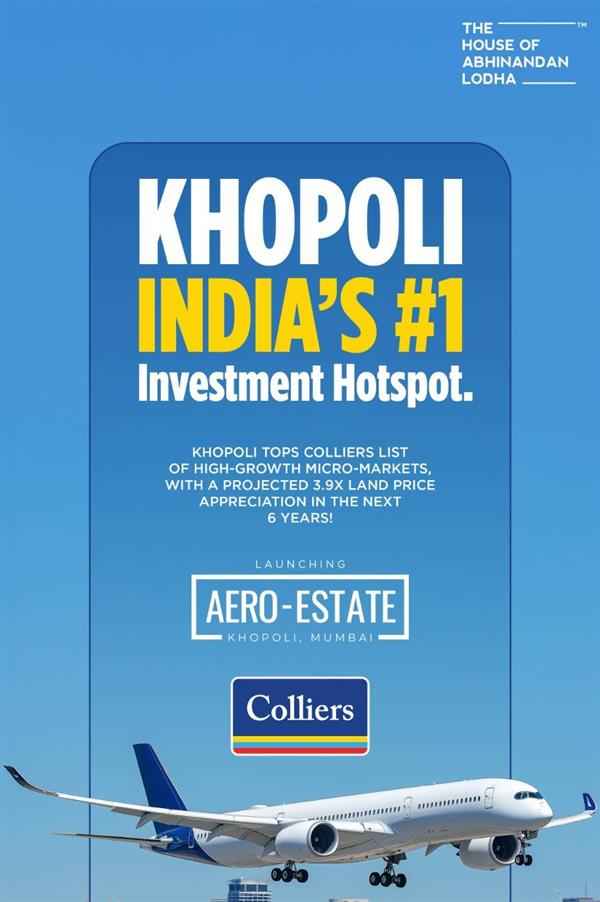 Breaking News: Why is Khopoli the best place to invest? And how Khopoli became India's #1 investment destination! Find out in Colliers report!