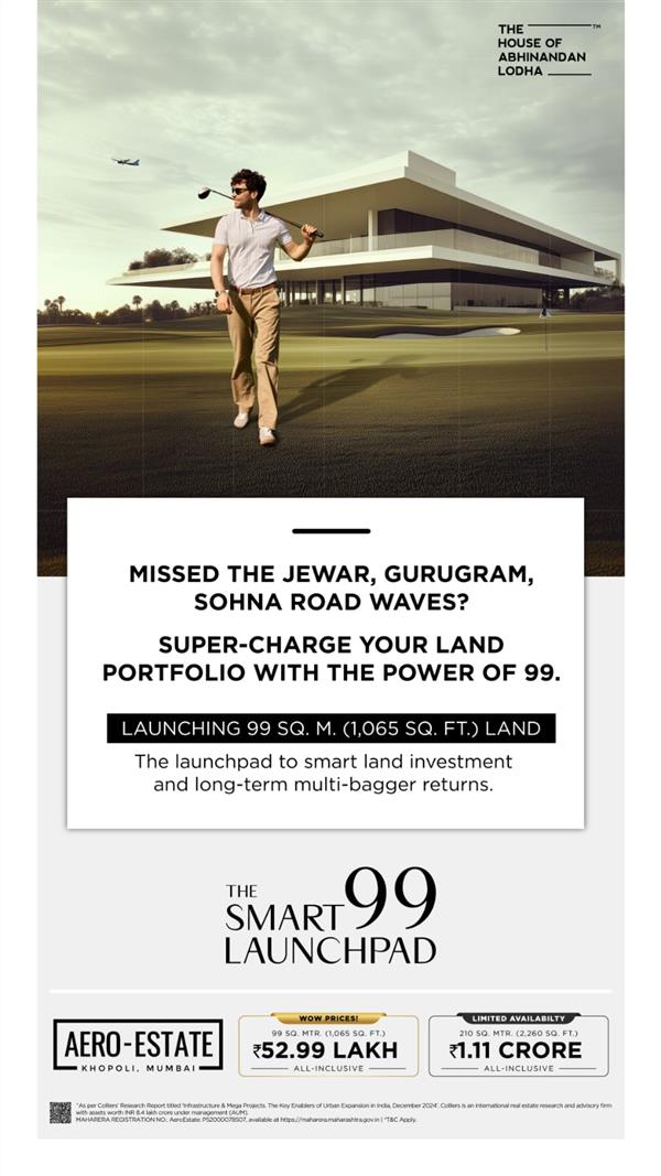 Supercharge your land portfolio with Smart 99 Start @ Rs. 52.99 Lakh Launchpad at Arrow Estate Khopoli by HoABL